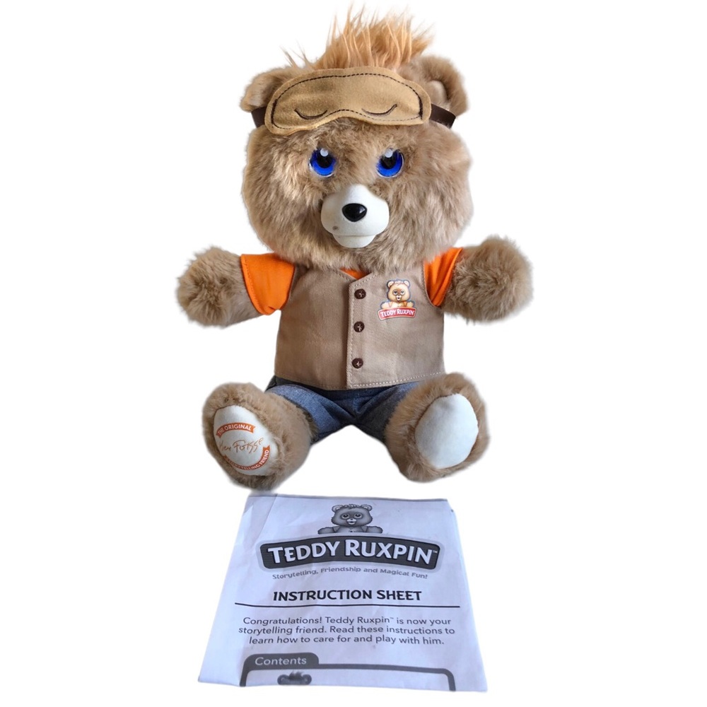 Teddy Ruxpin Interactive Animatronic Reading & Singing Bear 2017